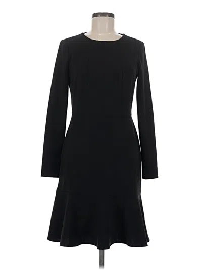 Pre-owned Dkny Casual Dress In Black