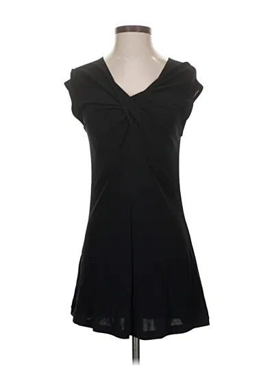 Pre-owned Dkny Casual Dress In Black