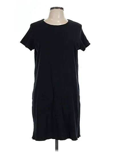 Pre-owned Dkny Casual Dress In Black