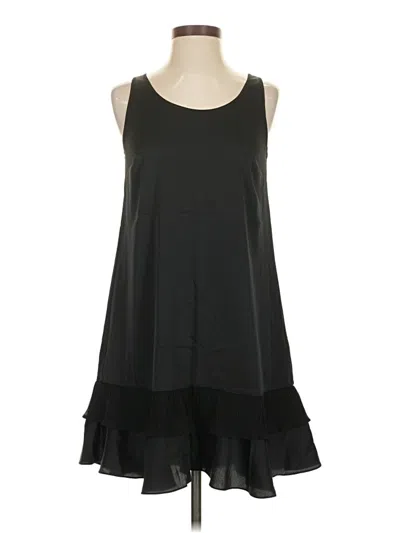 Pre-owned Dkny Casual Dress In Black