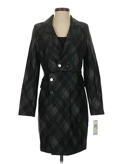 Pre-owned Dkny Casual Dress In Black