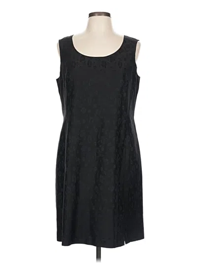 Pre-owned Dkny Casual Dress In Black