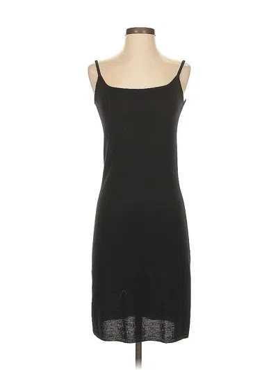 Pre-owned Dkny Casual Dress In Black