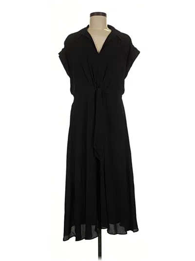 Pre-owned Dkny Casual Dress In Black