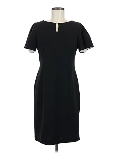 Pre-owned Dkny Casual Dress In Black