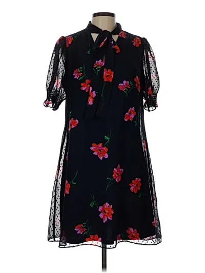 Pre-owned Dkny Casual Dress In Black