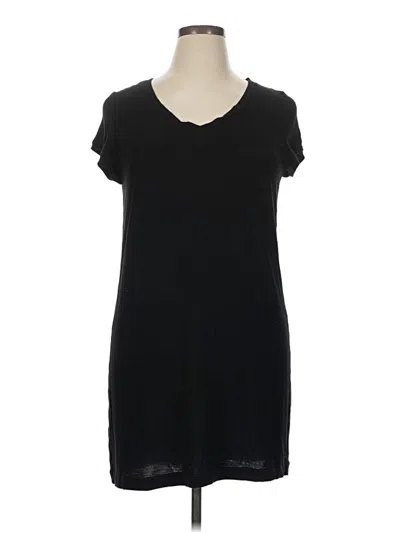 Pre-owned Dkny Casual Dress In Black