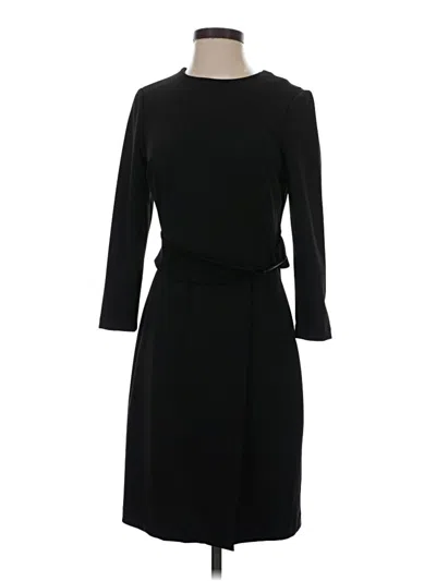 Pre-owned Dkny Casual Dress In Black