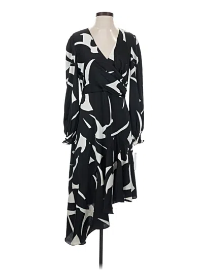 Pre-owned Dkny Casual Dress In Black