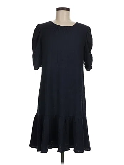 Pre-owned Dkny Casual Dress In Black