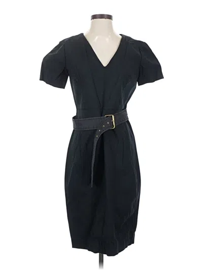 Pre-owned Dkny Casual Dress In Black