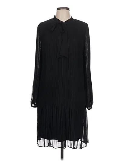 Pre-owned Dkny Casual Dress In Black