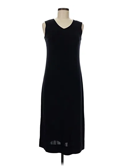 Pre-owned Dkny Casual Dress In Black