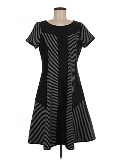 Pre-owned Dkny Casual Dress In Black