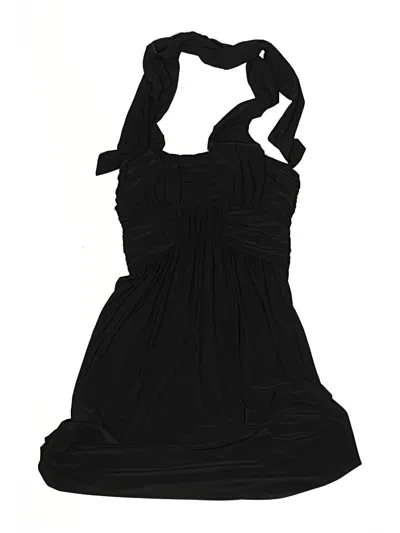 Pre-owned Dkny Casual Dress In Black