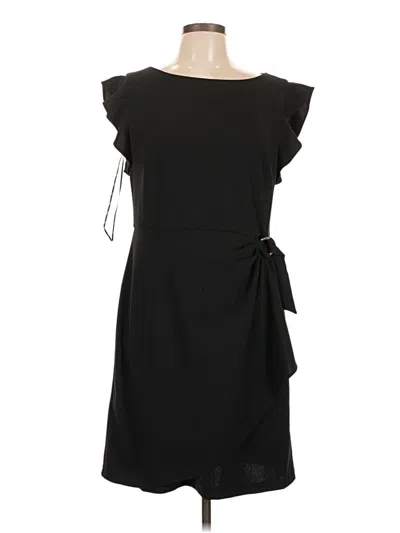 Pre-owned Dkny Casual Dress In Black
