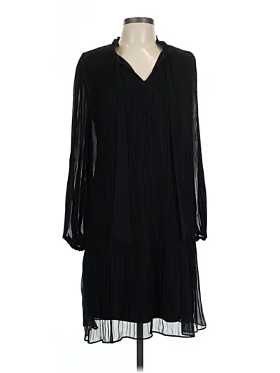 Pre-owned Dkny Casual Dress In Black