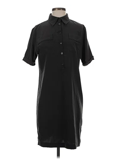 Pre-owned Dkny Casual Dress In Black