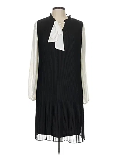 Pre-owned Dkny Casual Dress In Black