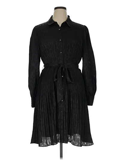 Pre-owned Dkny Casual Dress In Black