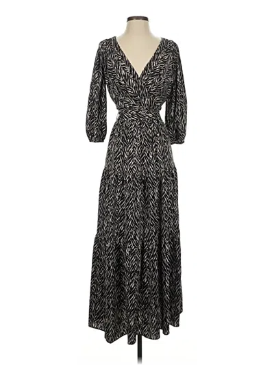 Pre-owned Dkny Casual Dress In Black