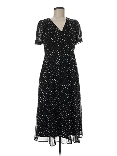 Pre-owned Dkny Casual Dress In Black