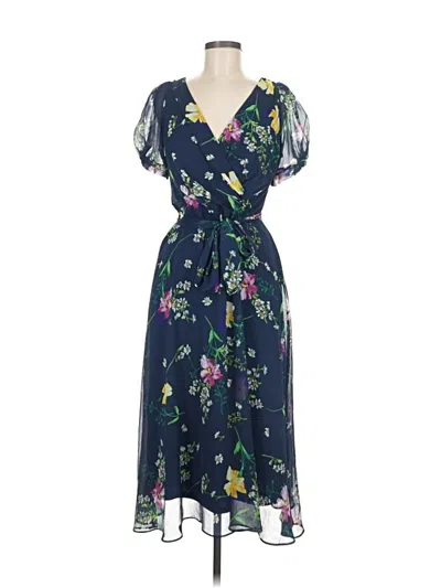 Pre-owned Dkny Casual Dress In Blue