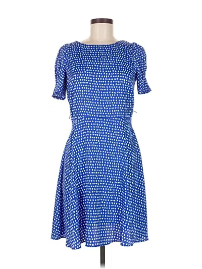 Pre-owned Dkny Casual Dress In Blue