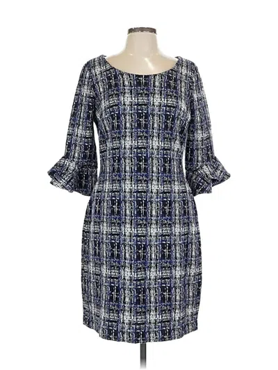 Pre-owned Dkny Casual Dress In Blue