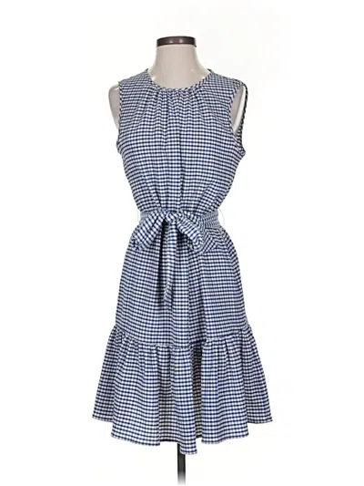 Pre-owned Dkny Casual Dress In Blue