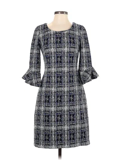 Pre-owned Dkny Casual Dress In Blue