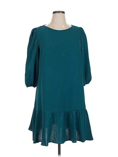 Pre-owned Dkny Casual Dress In Blue