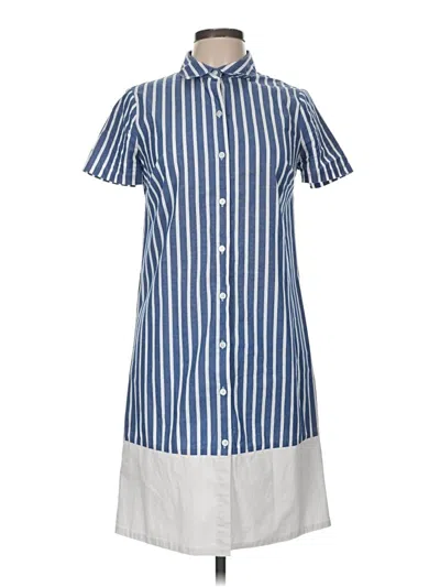 Pre-owned Dkny Casual Dress In Blue