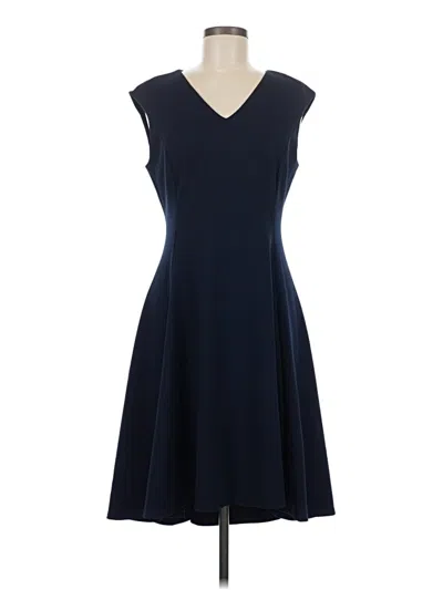 Pre-owned Dkny Casual Dress In Blue
