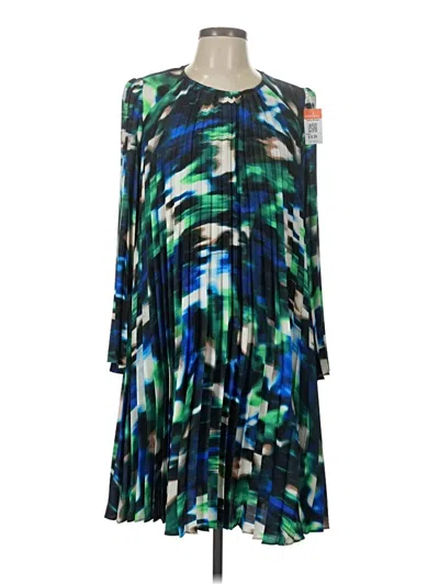Pre-owned Dkny Casual Dress In Blue