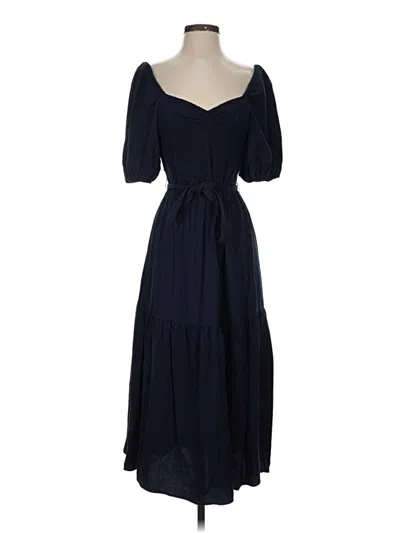 Pre-owned Dkny Casual Dress In Blue
