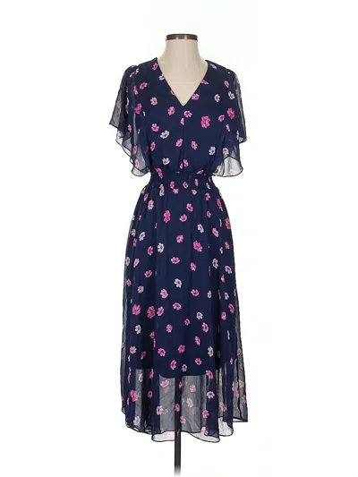 Pre-owned Dkny Casual Dress In Blue