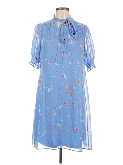 Pre-owned Dkny Casual Dress In Blue