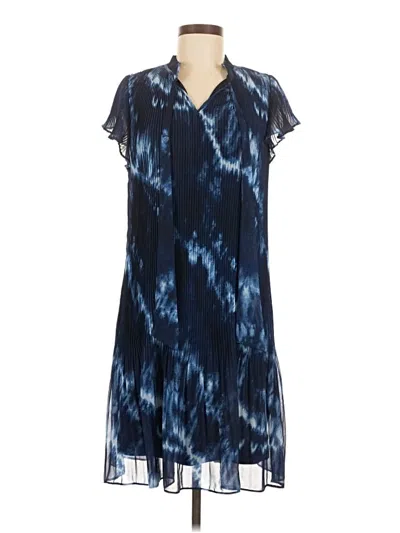 Pre-owned Dkny Casual Dress In Blue