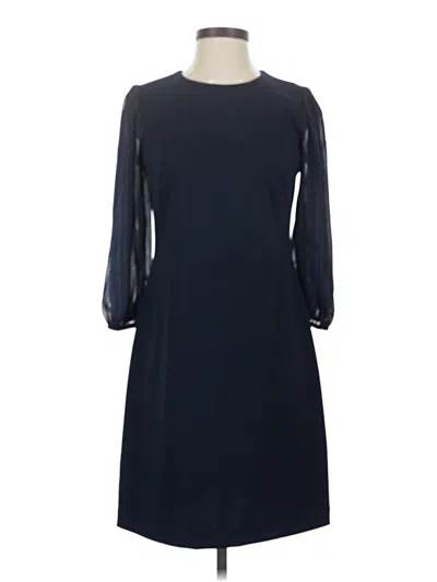 Pre-owned Dkny Casual Dress In Blue