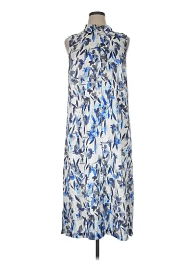 Pre-owned Dkny Casual Dress In Blue