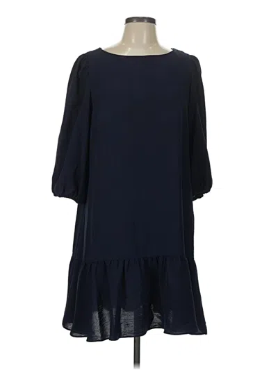 Pre-owned Dkny Casual Dress In Blue