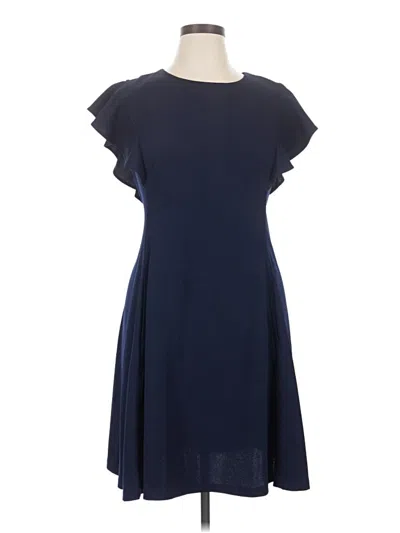 Pre-owned Dkny Casual Dress In Blue