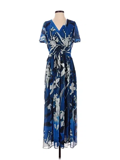 Pre-owned Dkny Casual Dress In Blue