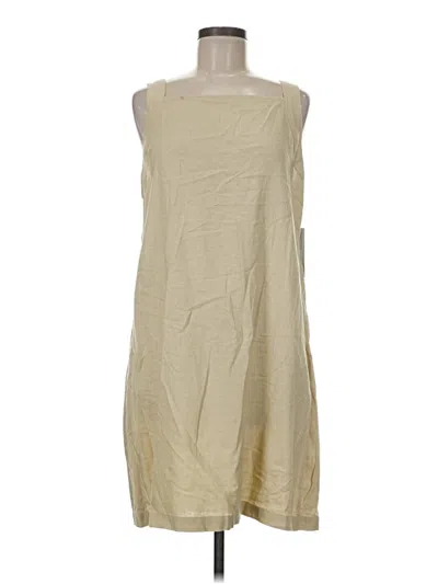 Pre-owned Dkny Casual Dress In Brown