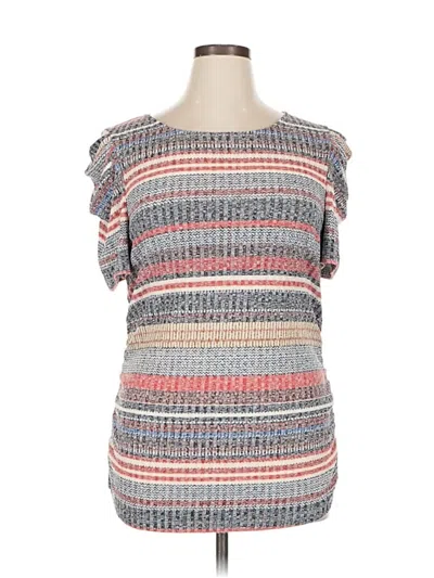 Pre-owned Dkny Casual Dress In Gray