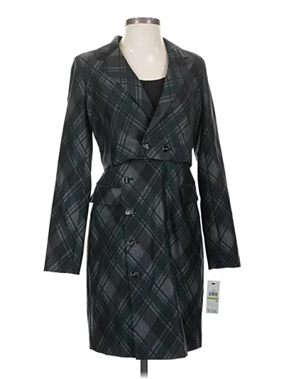 Pre-owned Dkny Casual Dress In Gray