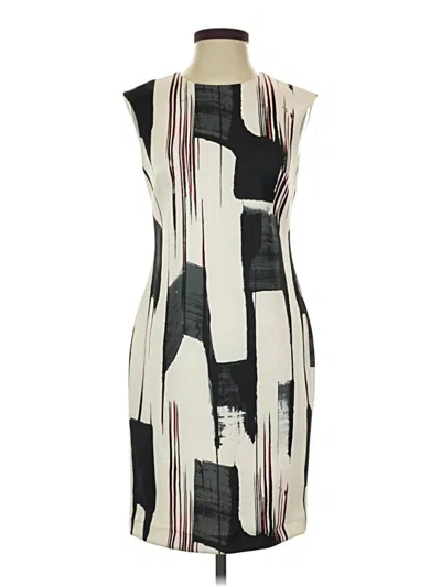 Pre-owned Dkny Casual Dress In Ivory