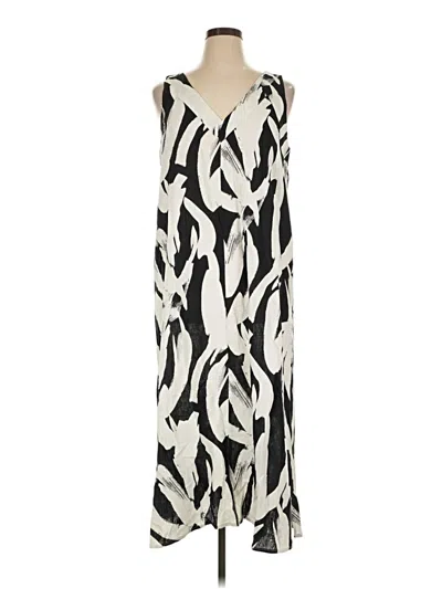 Pre-owned Dkny Casual Dress In Ivory