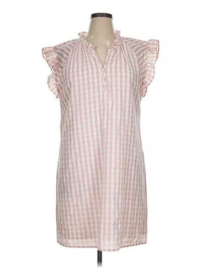 Pre-owned Dkny Casual Dress In Pink